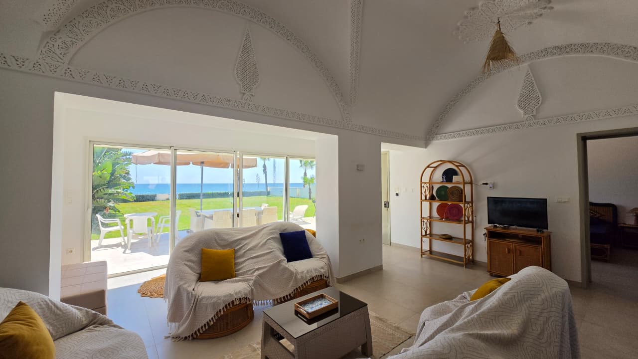 Beni Khiar&nbsp;El Maamoura&nbsp;Location&nbsp;Maisons&nbsp;Loue villa pieds dans l'eau