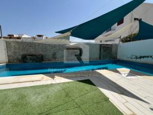 Hammam Sousse&nbsp;El Kantaoui&nbsp;Location vacances&nbsp;Maisons&nbsp;    court dure villa de rdc ref943a
