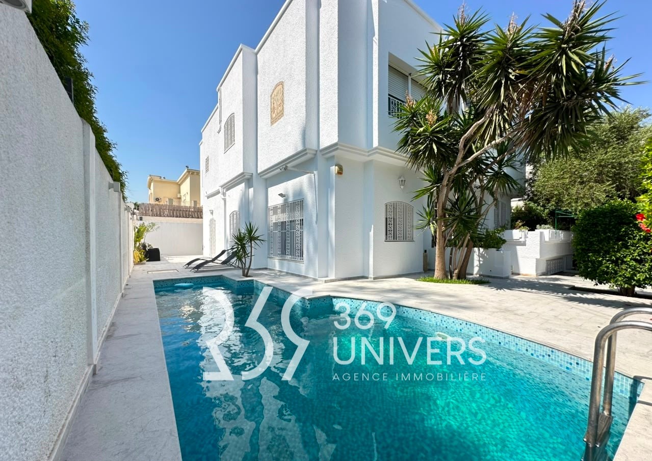 Carthage&nbsp;Carthage&nbsp;Location&nbsp;Maisons&nbsp;Villa avec piscine � carthage ref rh182