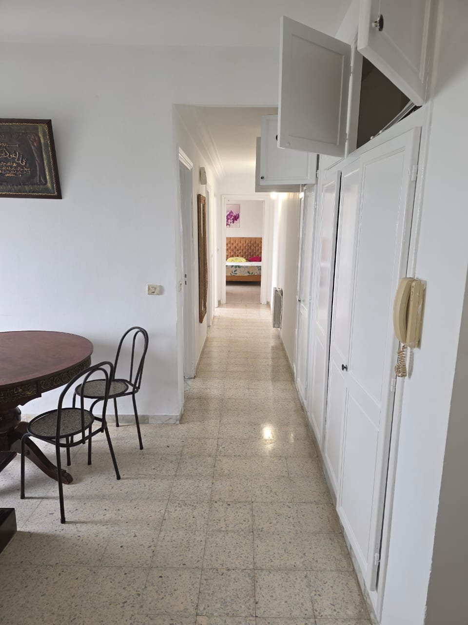 El Menzah&nbsp;El Manar 1&nbsp;Location&nbsp;Appart. 2 pi�ces&nbsp;Joli appart s2 meubl�e a cot� de capmus manar