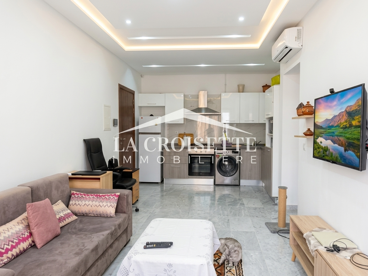 Ain Zaghouan&nbsp;Ain Zaghouan&nbsp;Location&nbsp;Appart. 2 pi�ces&nbsp;S1 meubl� � la nouvelle soukra zal1809