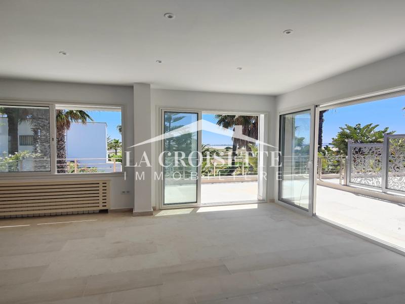 La Marsa&nbsp;Gammart&nbsp;Location&nbsp;Appart. 3 pi�ces&nbsp;Appartement s2 avec terrasse � gammarth mal2339