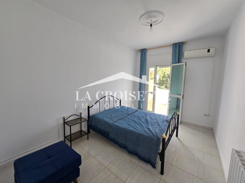 Carthage&nbsp;Amilcar&nbsp;Location&nbsp;Appart. 3 pi�ces&nbsp;Etage de villa s2 meubl� � carthage zel0563