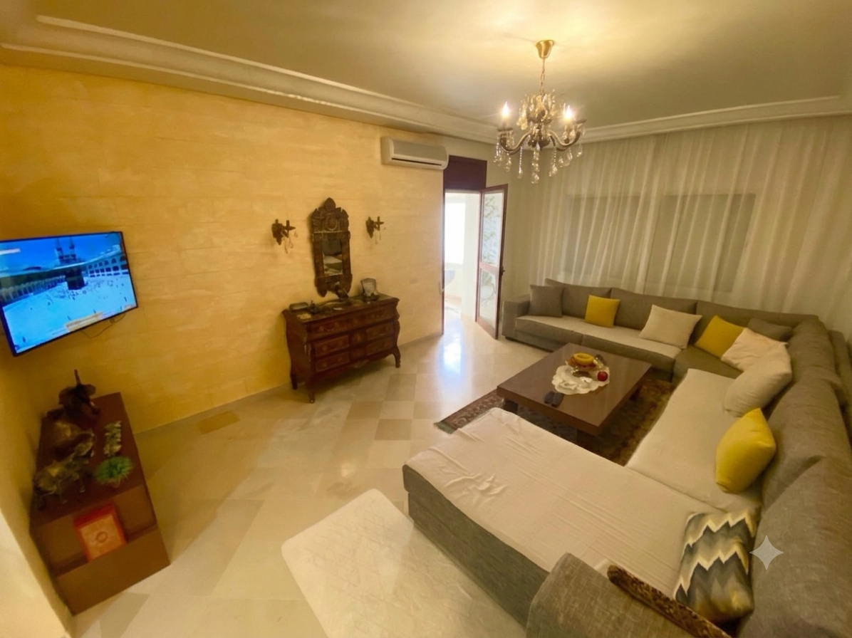 La Marsa&nbsp;El Aouina&nbsp;Vente&nbsp;Appart. 3 pi�ces&nbsp;S2 avec suite parentale jardins laouina