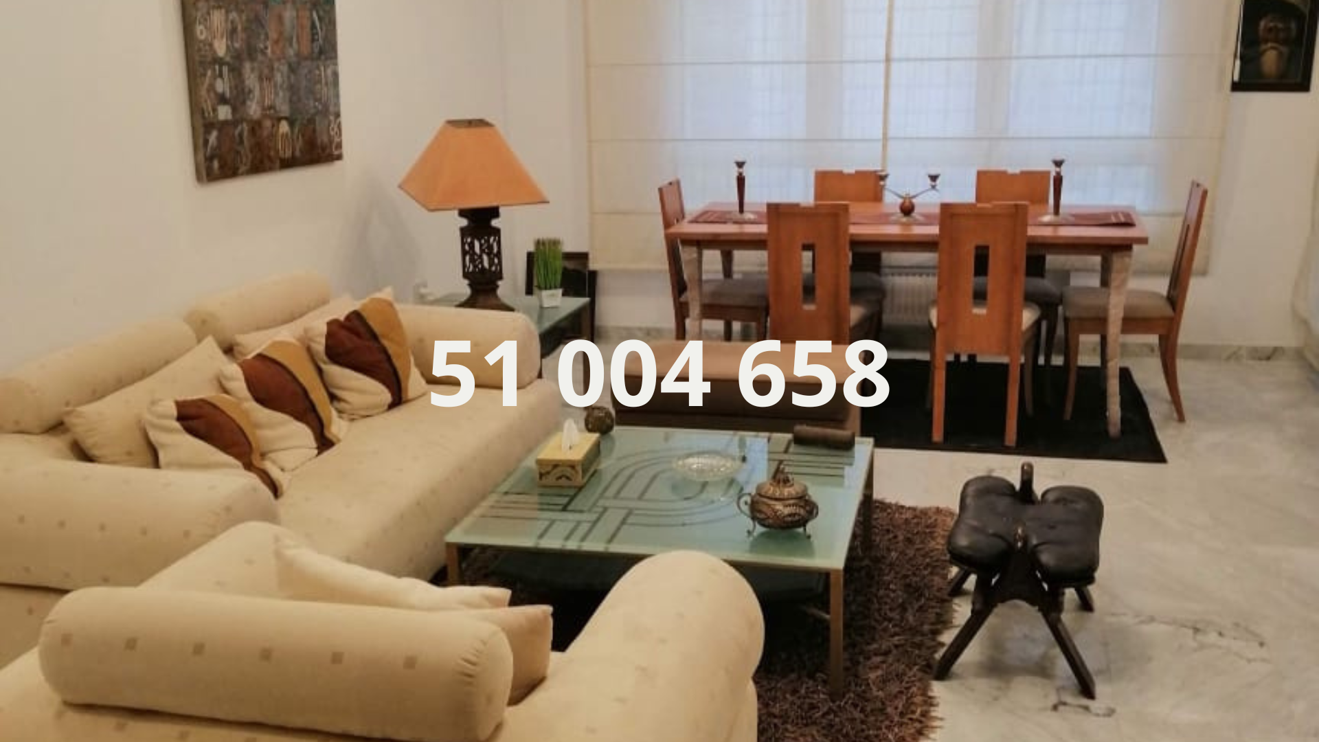 La Soukra&nbsp;La Soukra&nbsp;Location&nbsp;Appart. 2 pi�ces&nbsp;S plus 3 meuble soukra