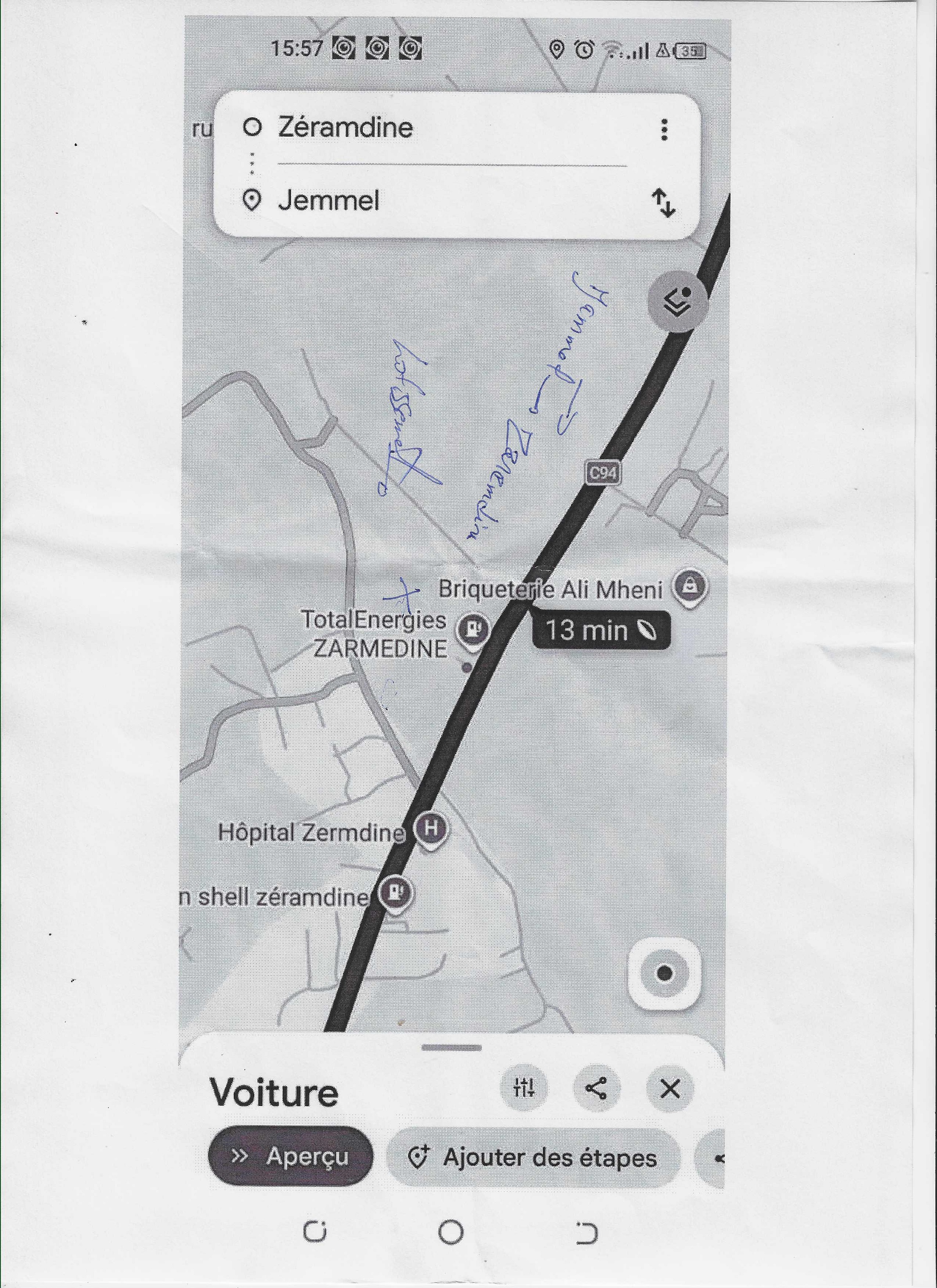 Zeramdine&nbsp;Zeramdine&nbsp;Terrain&nbsp;Terrain nu&nbsp;Gps terraain nu viabilis� industrielle