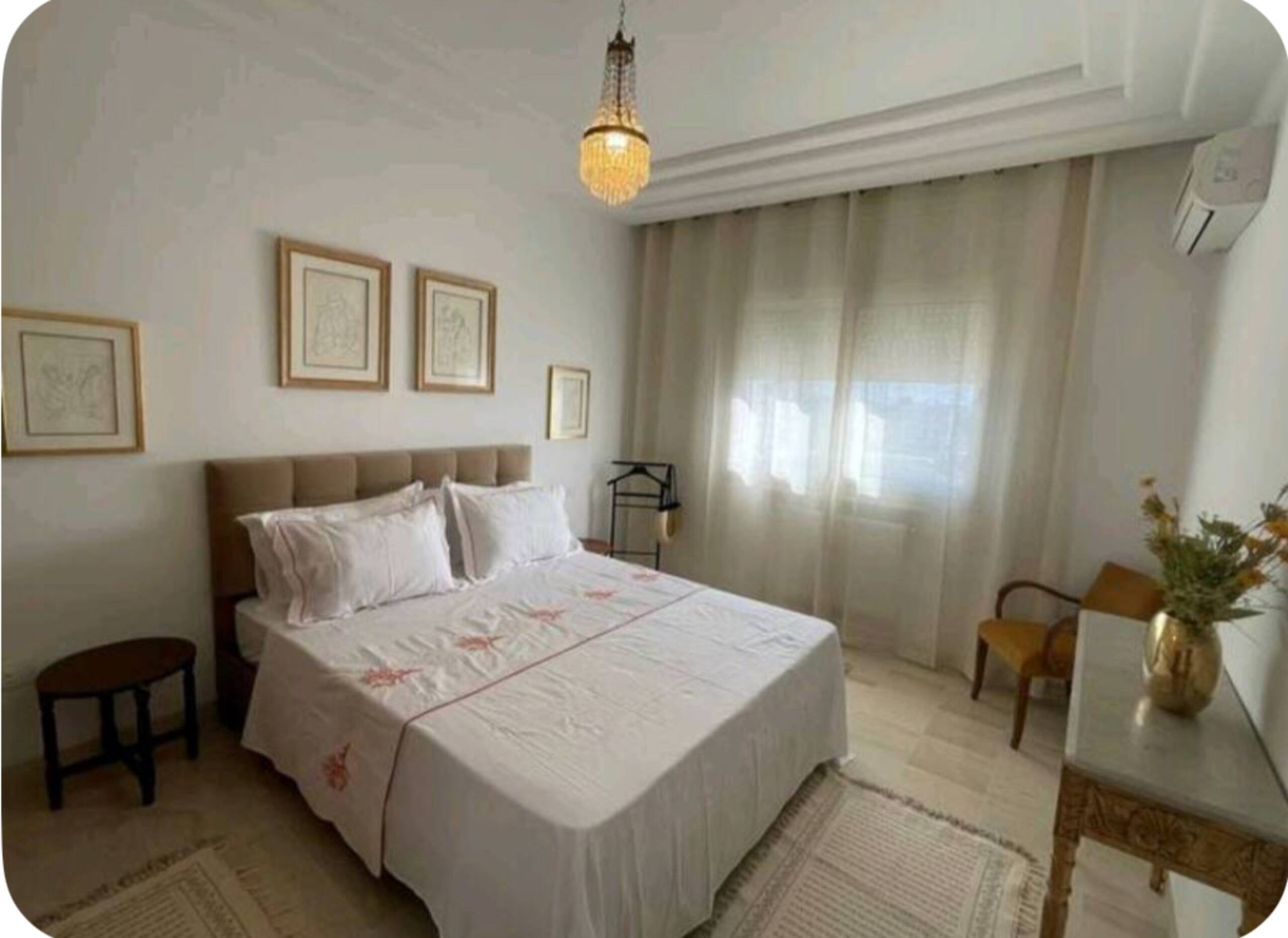 Ain Zaghouan&nbsp;Jardins de Carthage&nbsp;Location&nbsp;Appart. 2 pi�ces&nbsp;S1 meubl� les jardins de carthage