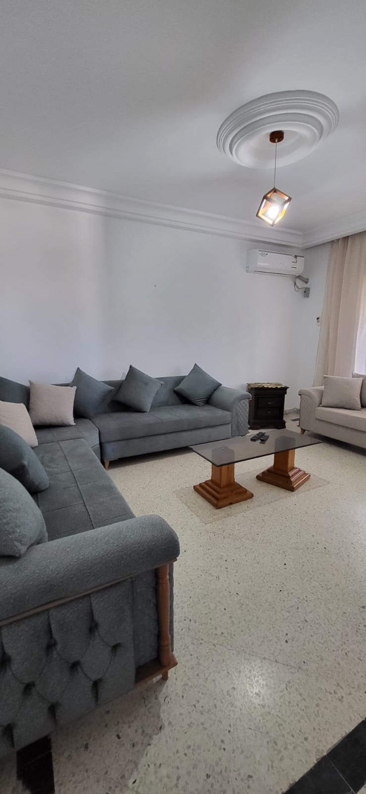 Bizerte Nord&nbsp;Cite El Korniche 1&nbsp;Location&nbsp;Appart. 2 pi�ces&nbsp;Appartement  meubl� s2 � corniche