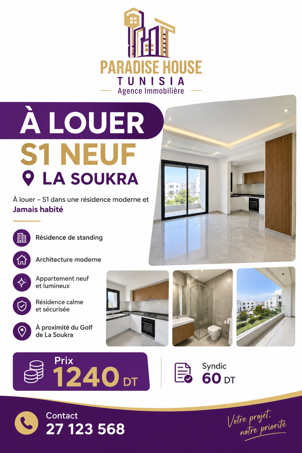 Location&nbsp;Appart. 2 pi�ces