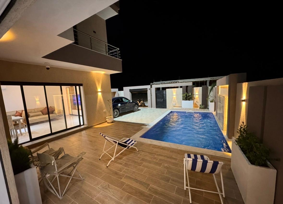 Kelibia&nbsp;Dar Allouche&nbsp;Vente&nbsp;Duplex&nbsp;Villa de luxe
