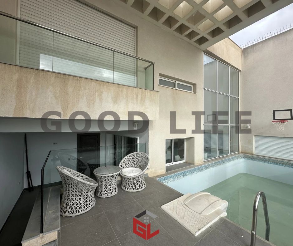 La Marsa&nbsp;Berge Du Lac&nbsp;Location&nbsp;Maisons&nbsp;Penthouse s4 avec piscine lac 2