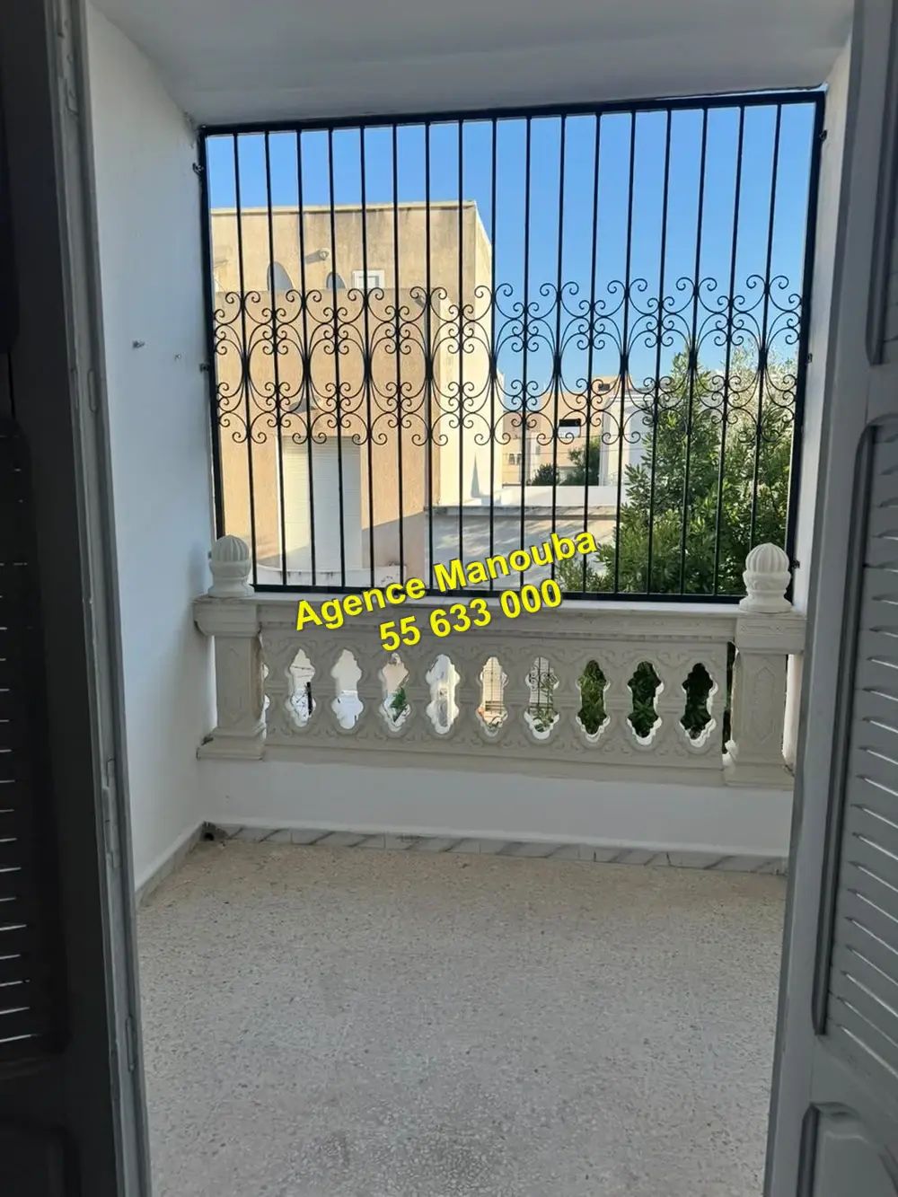 Mannouba&nbsp;La Mannouba&nbsp;Location&nbsp;Appart. 3 pi�ces&nbsp;Etage de villa s2 manouba