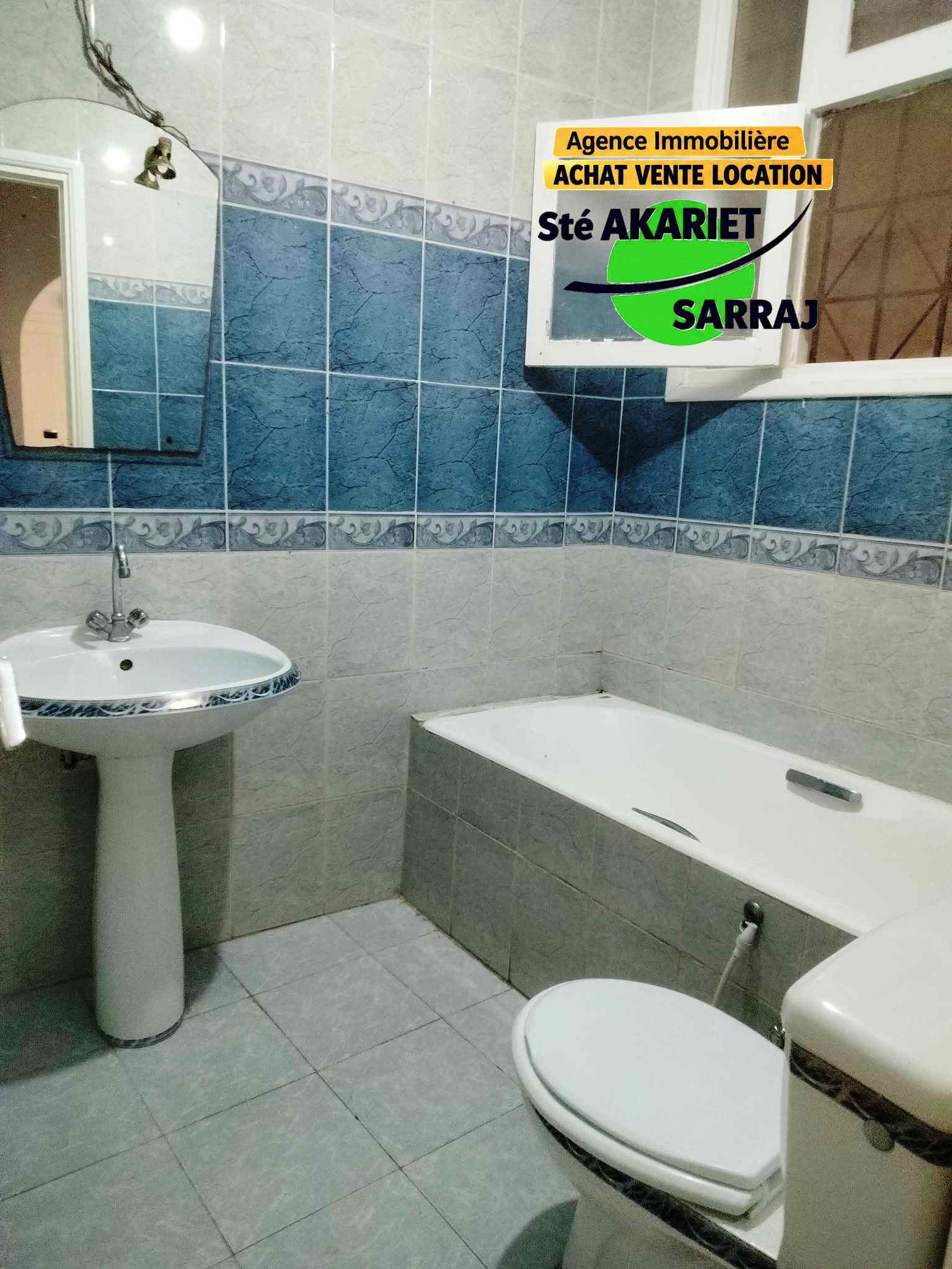 Sousse Jaouhara&nbsp;Sahloul&nbsp;Vente&nbsp;Appart. 3 pi�ces&nbsp;Appartement s2 pr�s mosqu�e fatima ezzahra sahloul