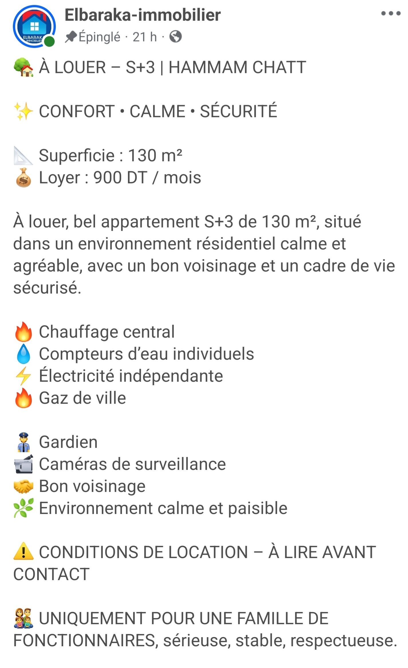 Location&nbsp;Appart. 4 pi�ces