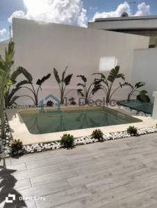 La Soukra&nbsp;La Soukra&nbsp;Location&nbsp;Appart. 1 pi�ce&nbsp;A  s1 avec piscine choutrana 1 ref303a