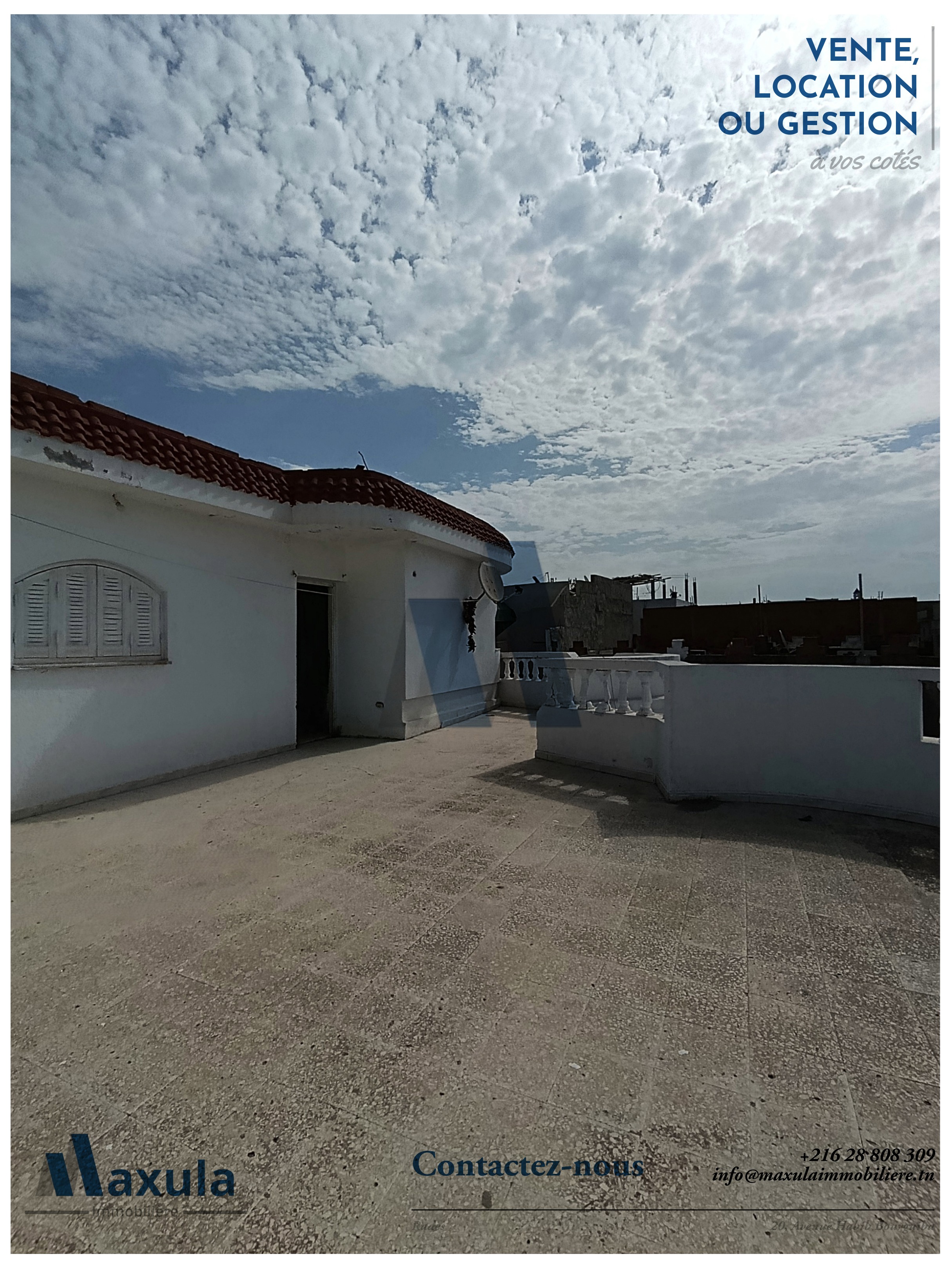 Rades&nbsp;Rades Saline&nbsp;Vente&nbsp;Maisons&nbsp;Maison d angle s5 a rades malleha