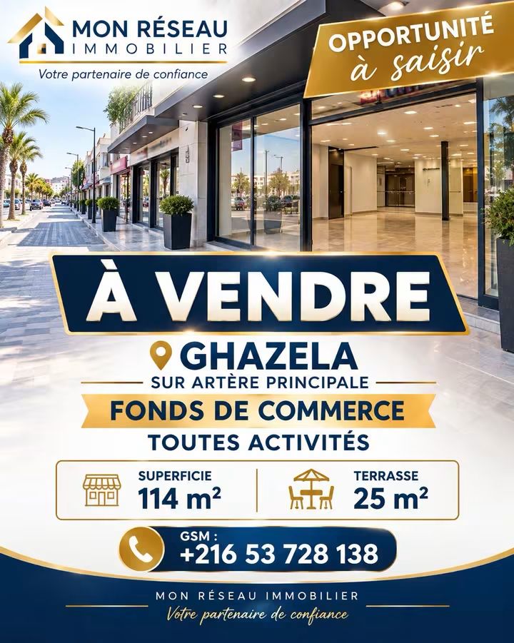 Bureaux & Commerces&nbsp;Fond de Commerce