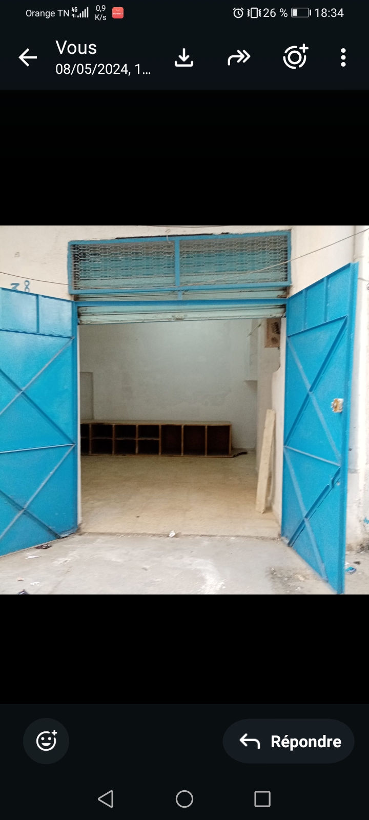 Bab Souika&nbsp;Bab El Assel&nbsp;Location&nbsp;Autre&nbsp;A l magasin commercial