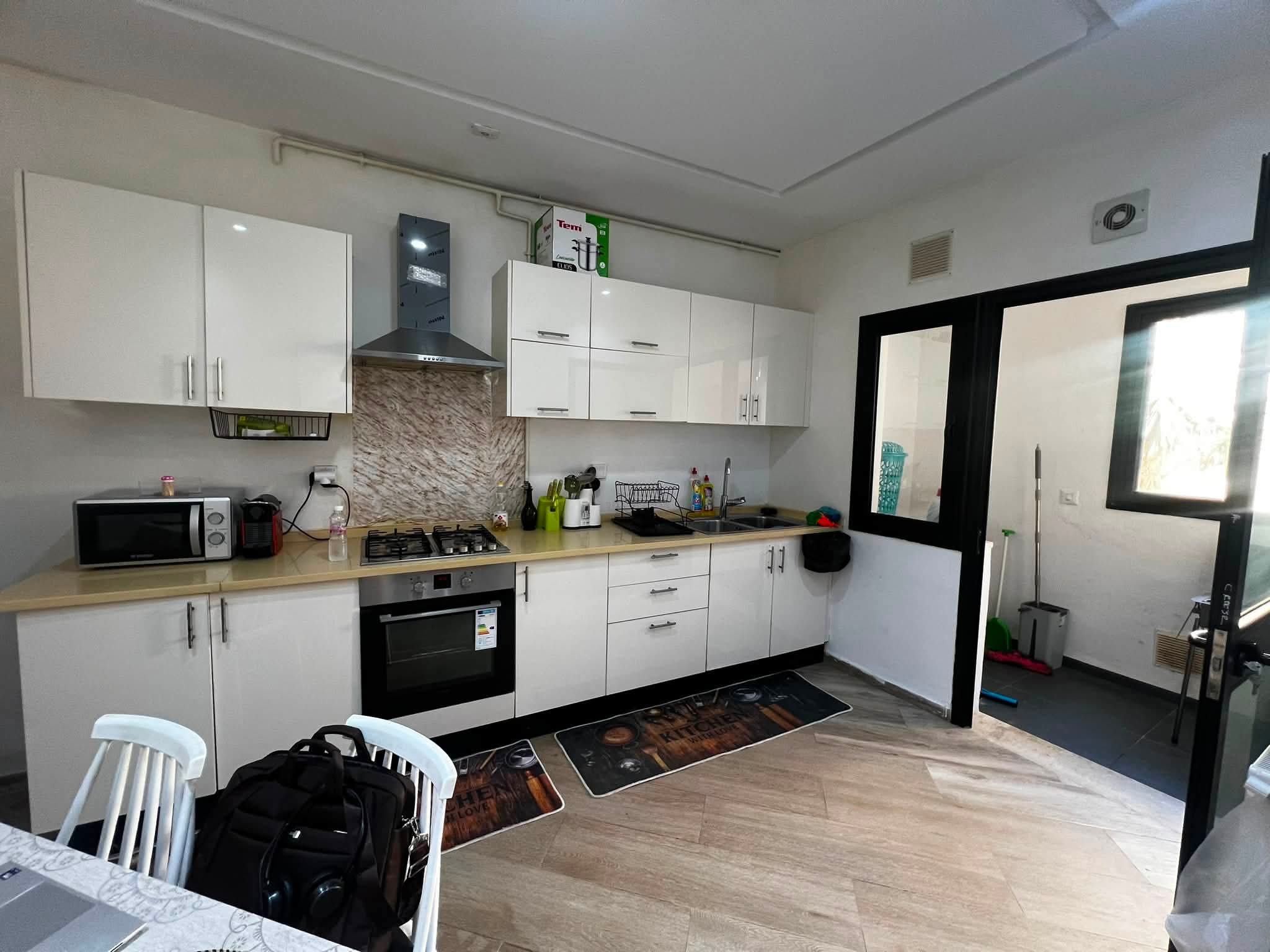 Ariana Ville&nbsp;Riadh Landlous&nbsp;Location&nbsp;Appart. 2 pi�ces&nbsp;S1 meuble 1400d riadh el andalous