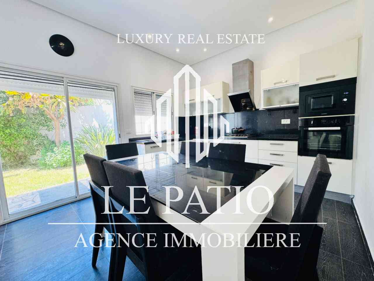 Carthage&nbsp;Salambo&nbsp;Location&nbsp;Appart. 4 pi�ces&nbsp;Rez de chaussee de villa meuble a carthage