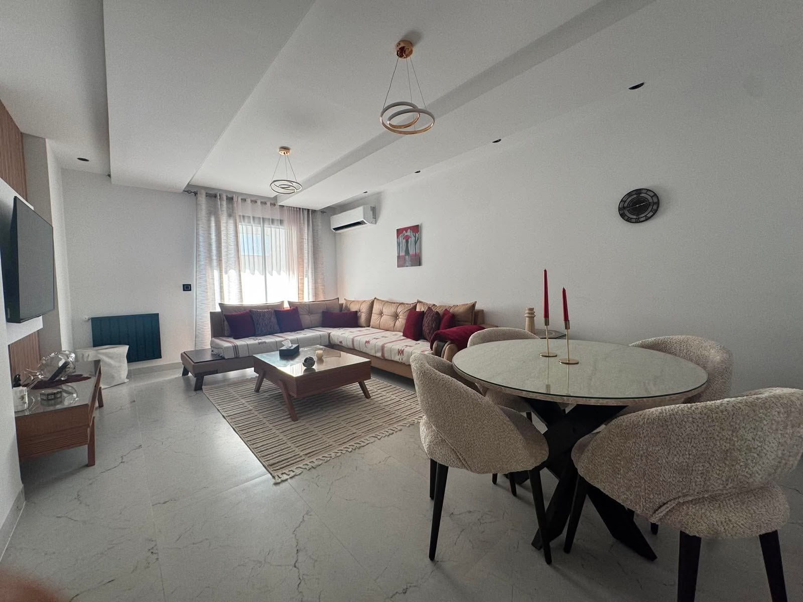 El Menzah&nbsp;El Menzah 9&nbsp;Location&nbsp;Appart. 4 pi�ces&nbsp;Appartement s3 richement meubl� � menzah 9c