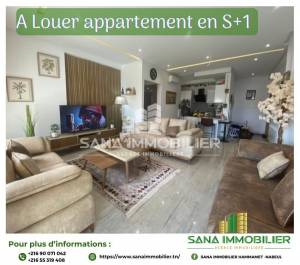Hammamet&nbsp;Hammamet&nbsp;Location&nbsp;Appart. 1 pi�ce&nbsp;A  appartement s1 ref586a