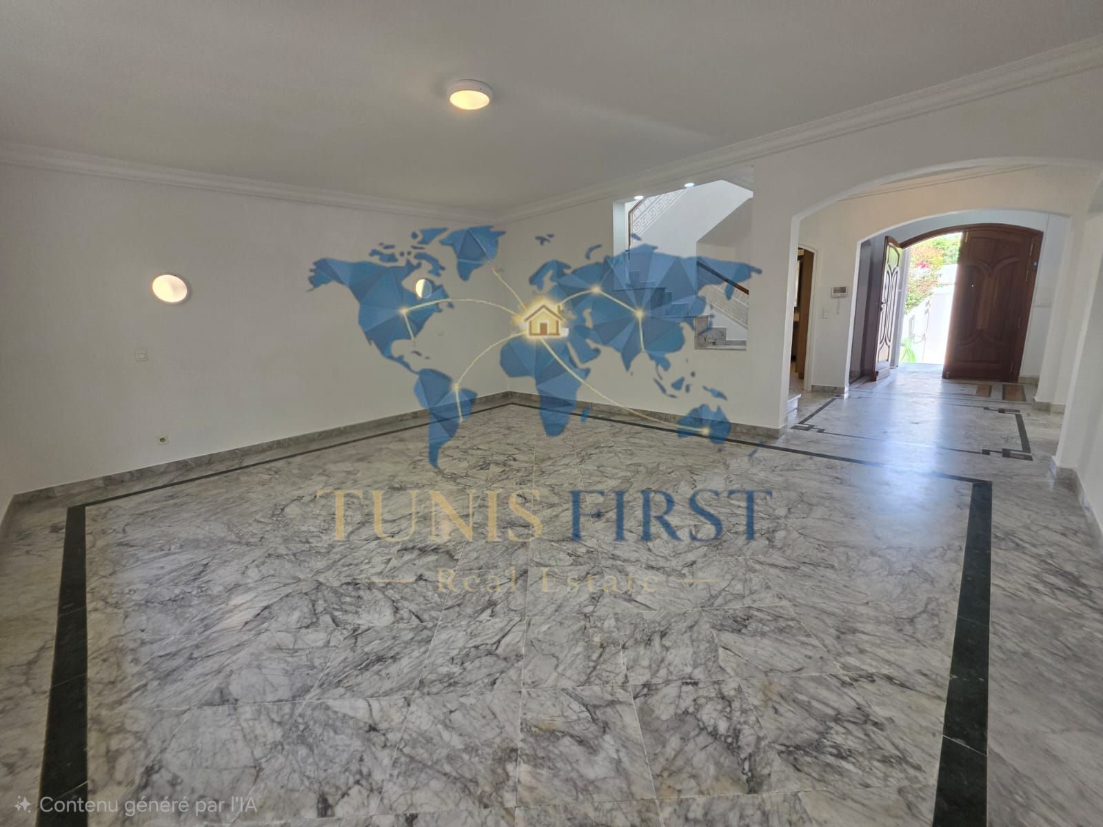 La Marsa&nbsp;Marsa Ennassim&nbsp;Vente&nbsp;Maisons&nbsp;Magnifique villa � cit� les pins