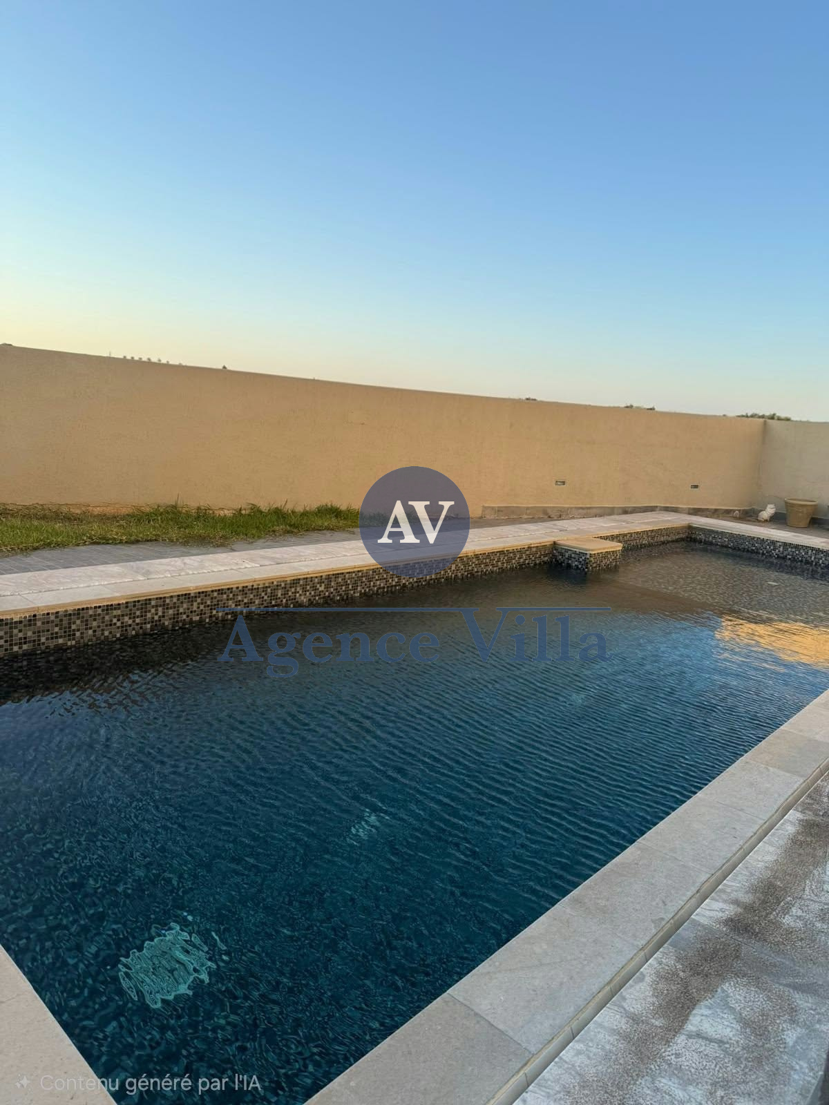 La Marsa&nbsp;Marsa Ennassim&nbsp;Location&nbsp;Maisons&nbsp;Villa s4 � la marsa avec piscine