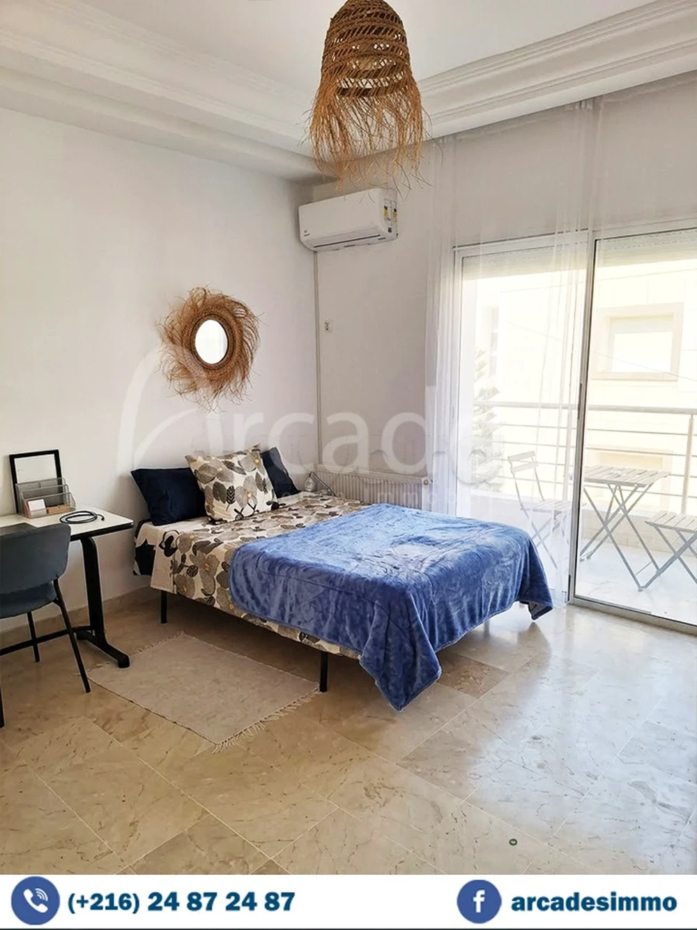 Monastir&nbsp;Monastir&nbsp;Location&nbsp;Appart. 3 pi�ces&nbsp;Appartement s3 la falaise