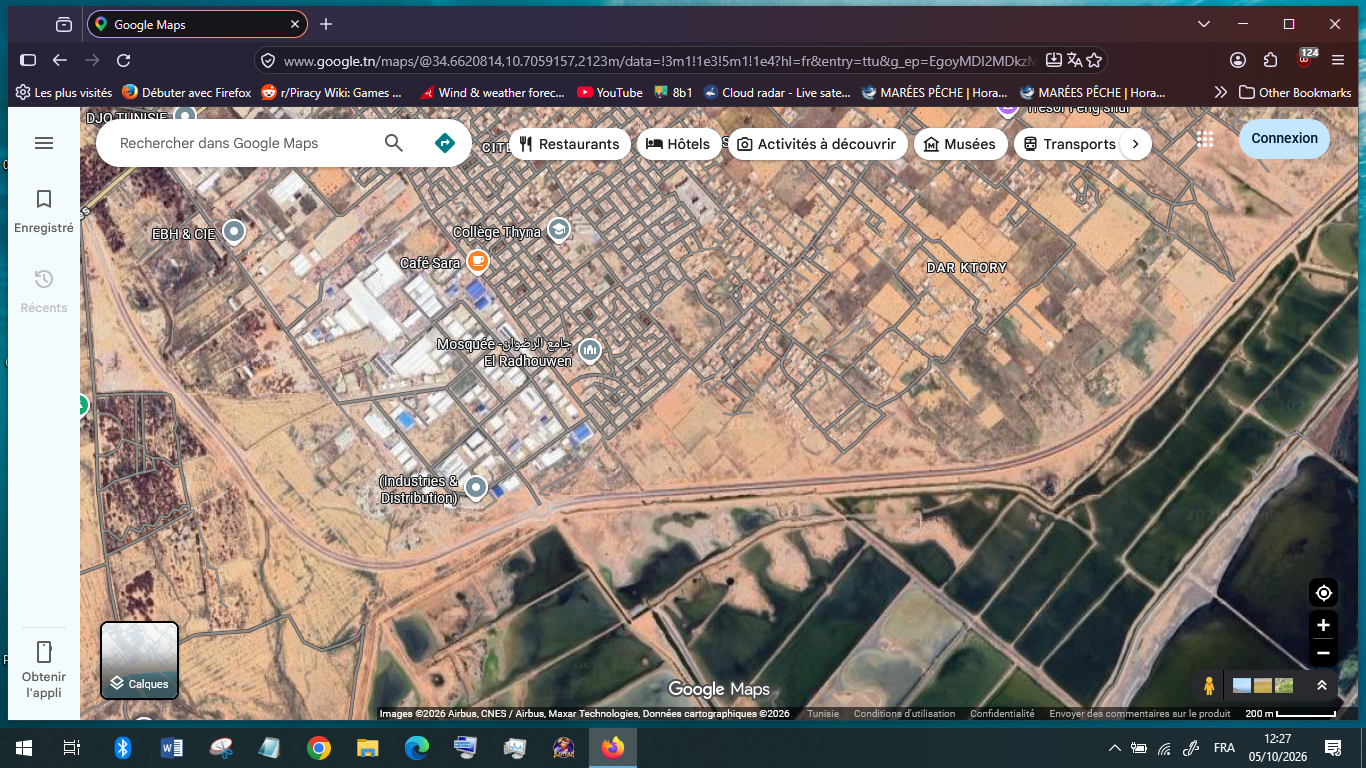 Sfax Sud&nbsp;Tyna&nbsp;Terrain&nbsp;Terrain nu&nbsp;Terrain nu tf  desservi nouvelle bretelle