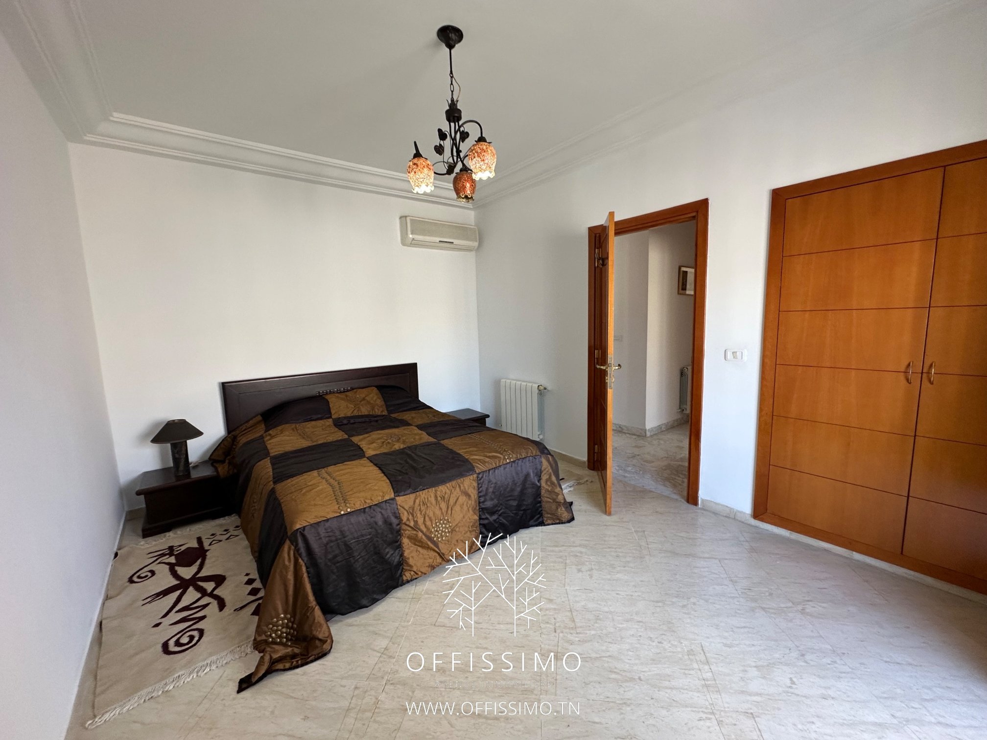 La Marsa&nbsp;Berge Du Lac&nbsp;Location&nbsp;Appart. 3 pi�ces&nbsp;Appartement s3 meubl� disponible aux berges du lac