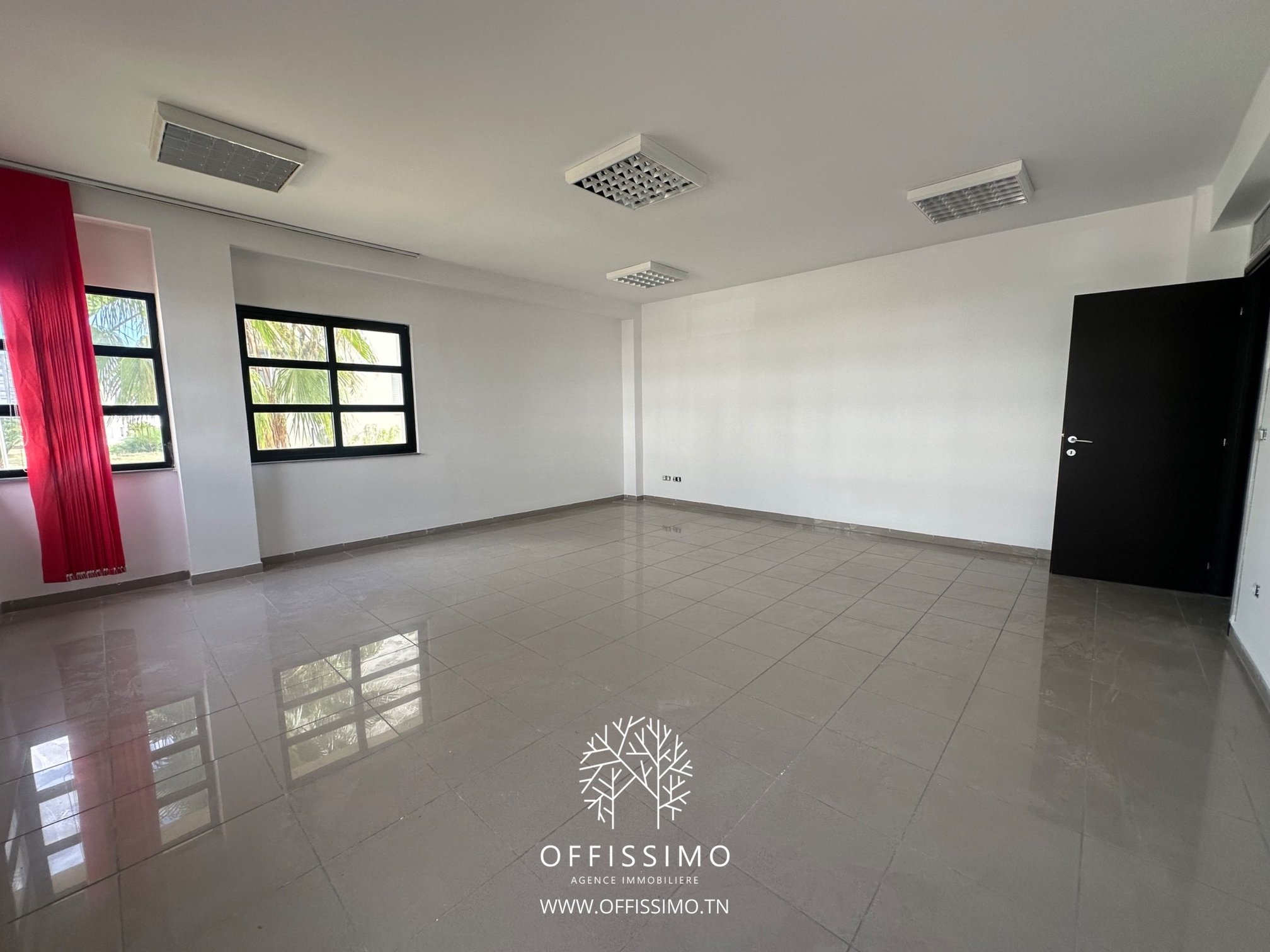 La Marsa&nbsp;Berge Du Lac&nbsp;Location&nbsp;Appart. 2 pi�ces&nbsp;Bureau disponible au lac 2 compos� de 2 pi�ces