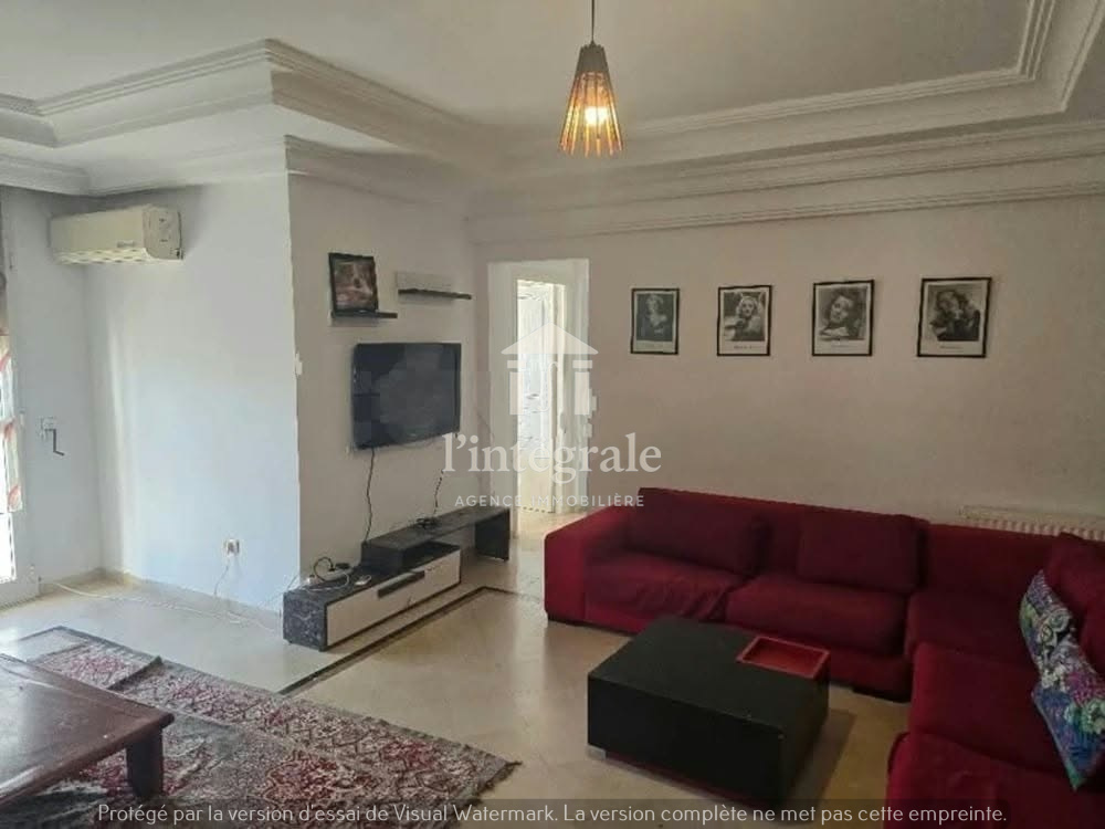 Ariana Ville&nbsp;El Menzah 7&nbsp;Location&nbsp;Appart. 3 pi�ces&nbsp;S2 meubl� menzah7