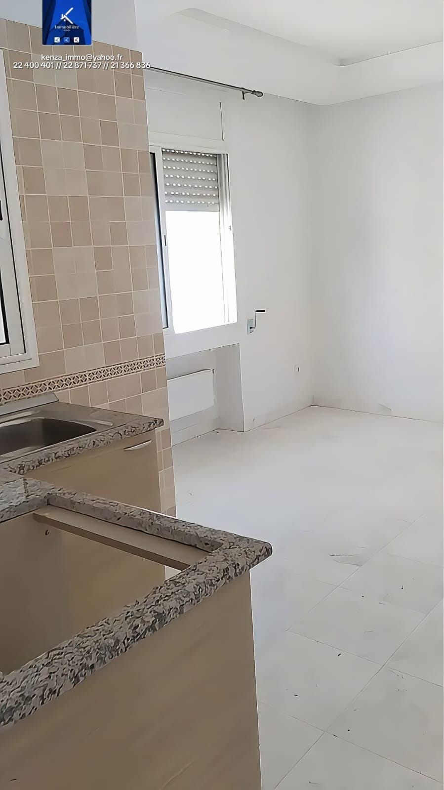 Ariana Ville&nbsp;Riadh Landlous&nbsp;Location&nbsp;Appart. 2 pi�ces&nbsp;Appartement splus1 � riadh andalous