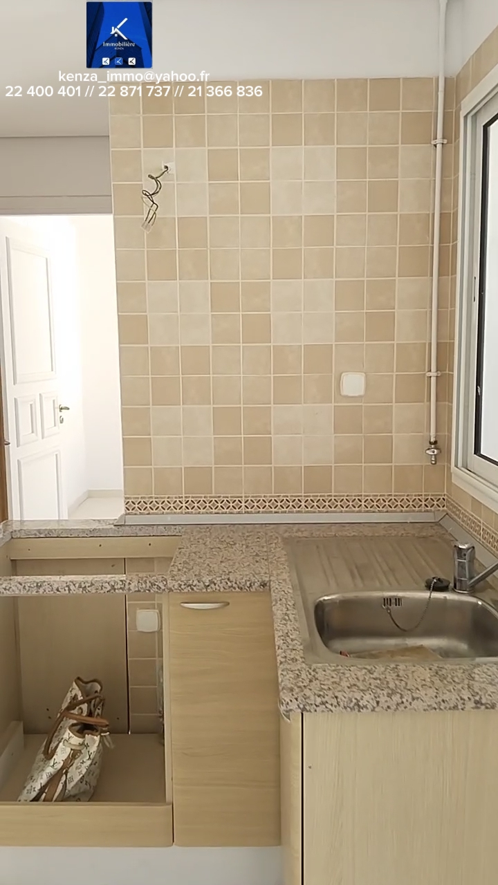 Ariana Ville&nbsp;Riadh Landlous&nbsp;Location&nbsp;Appart. 2 pi�ces&nbsp;Appartement splus1 � riadh andalous
