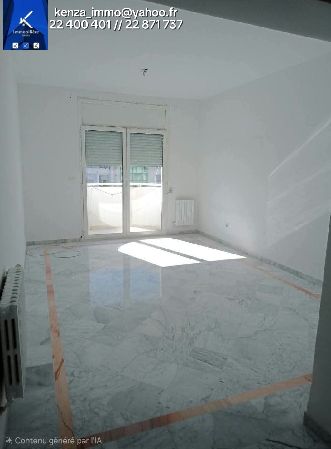 La Soukra&nbsp;La Soukra&nbsp;Location&nbsp;Appart. 4 pi�ces&nbsp;Splus 3 a la soukra