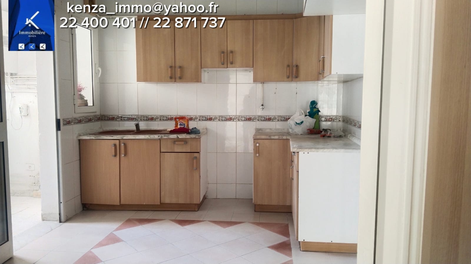 La Soukra&nbsp;La Soukra&nbsp;Location&nbsp;Appart. 4 pi�ces&nbsp;Splus 3 a la soukra