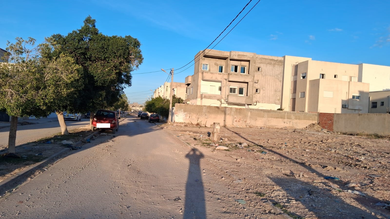 Raoued&nbsp;Cite Essahafa&nbsp;Terrain&nbsp;Terrain nu&nbsp;Vnt ter ghazelle cite essahafa 400m2