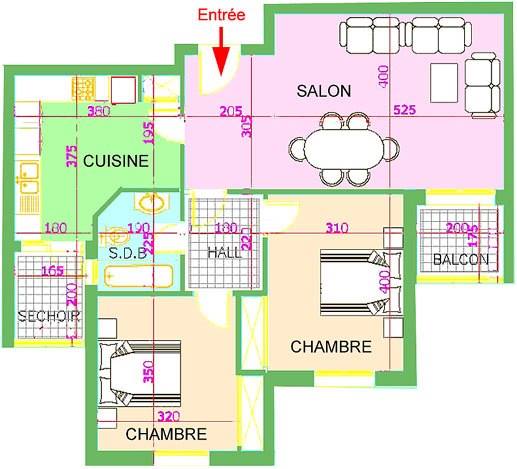 Mannouba&nbsp;La Mannouba&nbsp;Location&nbsp;Appart. 2 pi�ces&nbsp;Bel appartement