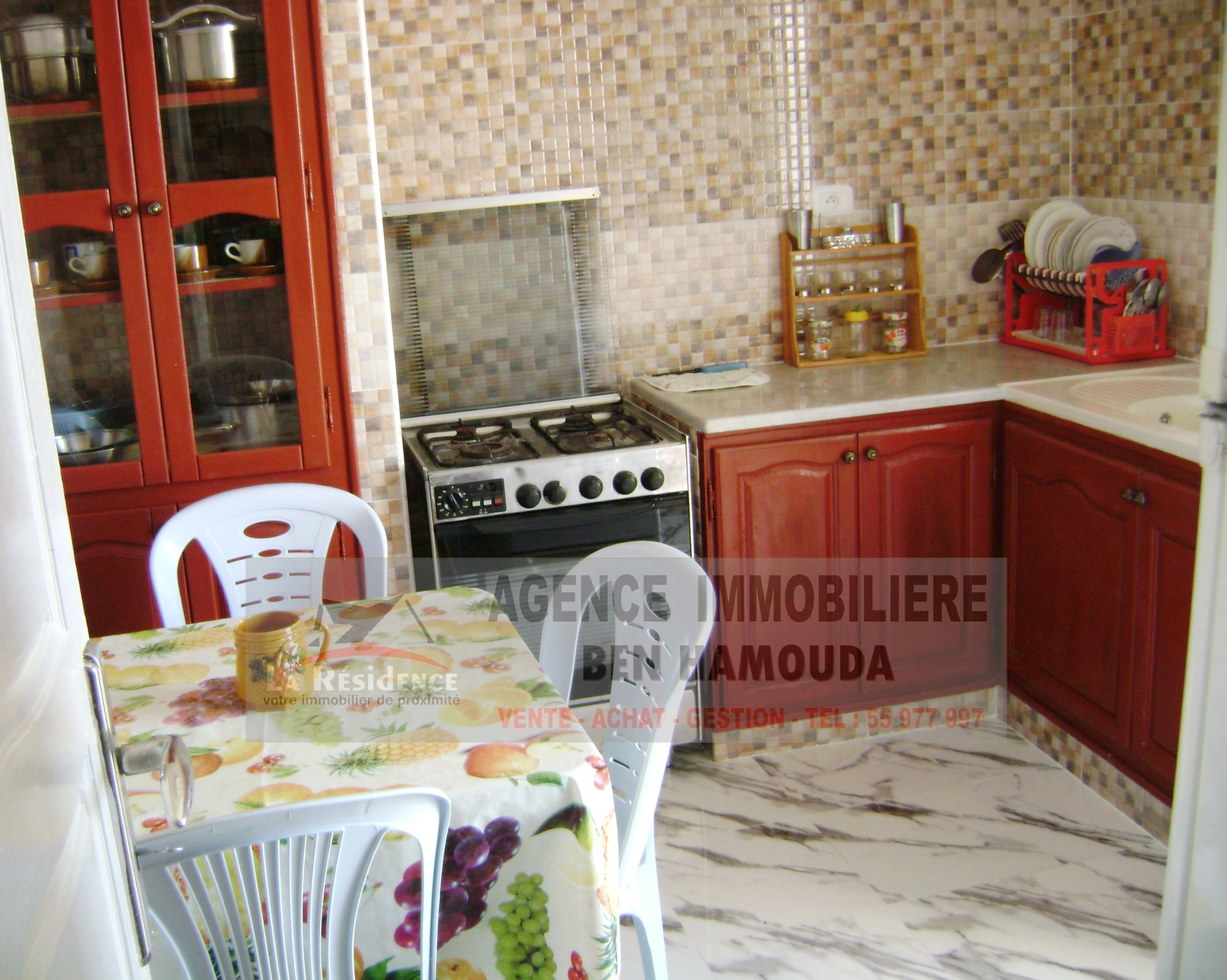 Bizerte Nord&nbsp;Bizerte&nbsp;Location&nbsp;Appart. 2 pi�ces&nbsp;Un appartement s2 meubl� � sidi salem bizerte