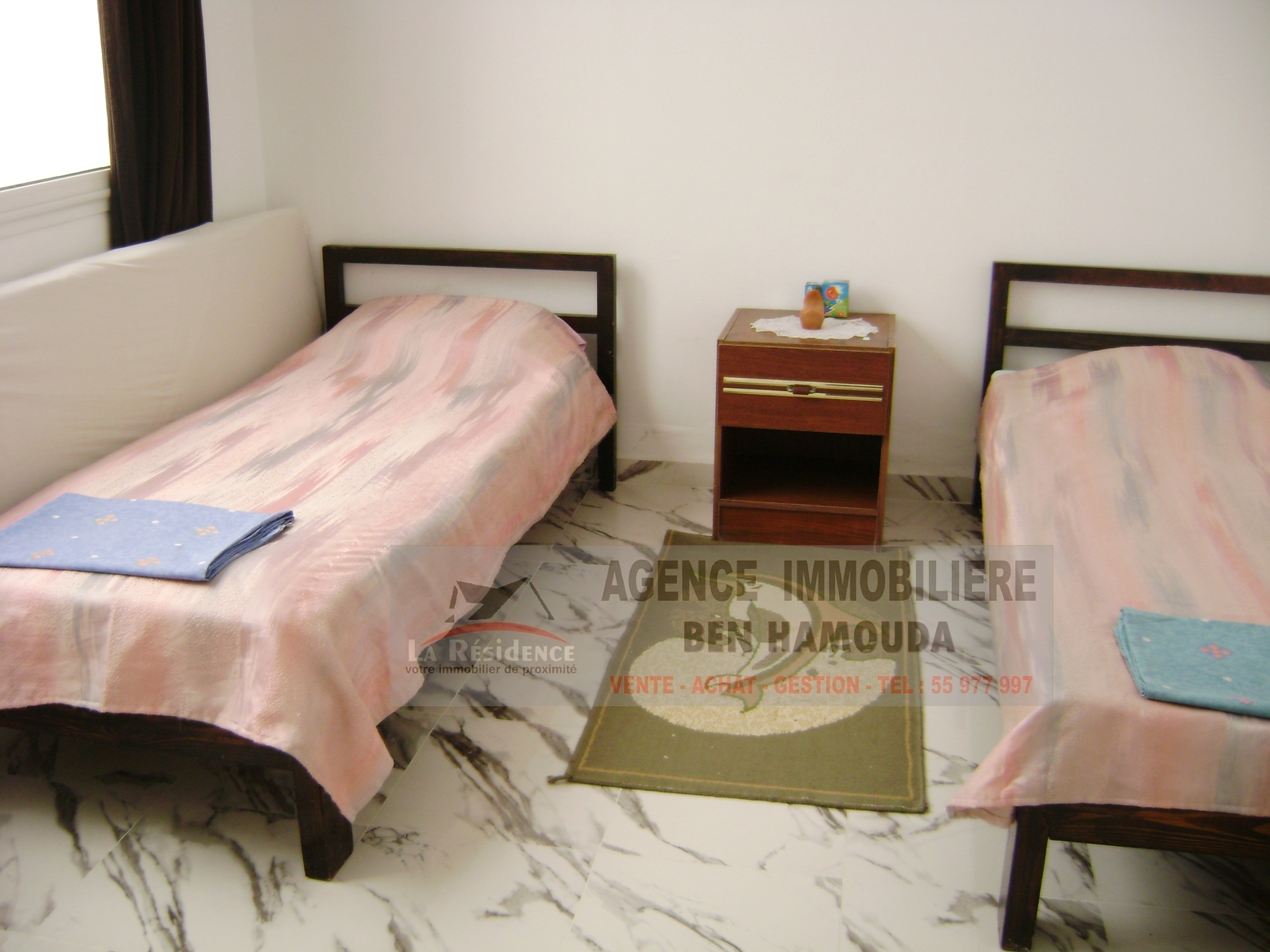 Bizerte Nord&nbsp;Bizerte&nbsp;Location&nbsp;Appart. 2 pi�ces&nbsp;Un appartement s2 meubl� � sidi salem bizerte