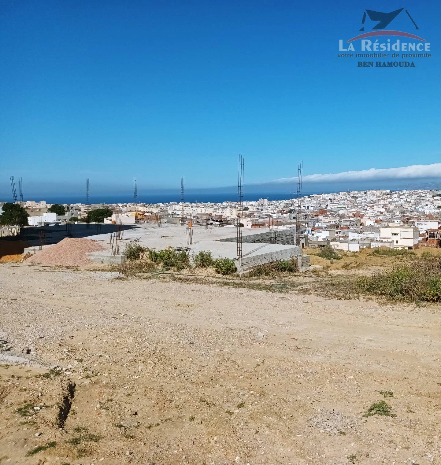 Bizerte Nord&nbsp;Bizerte&nbsp;Terrain&nbsp;Terrain nu&nbsp;Un terrain titr� � cit� elwaha bizerte