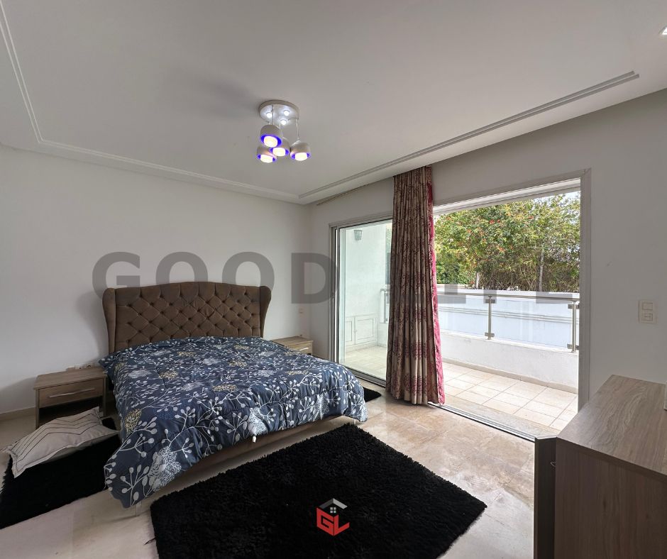La Marsa&nbsp;Berge Du Lac&nbsp;Location&nbsp;Appart. 4 pi�ces&nbsp;Duplex s3 avec jardin au lac 2