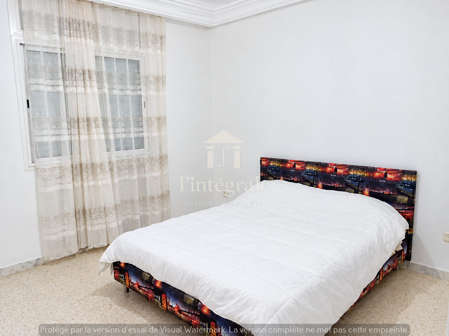 Ariana Ville&nbsp;El Menzah 7&nbsp;Location&nbsp;Appart. 4 pi�ces&nbsp;S3 bien meubl� avec une grande terrasse