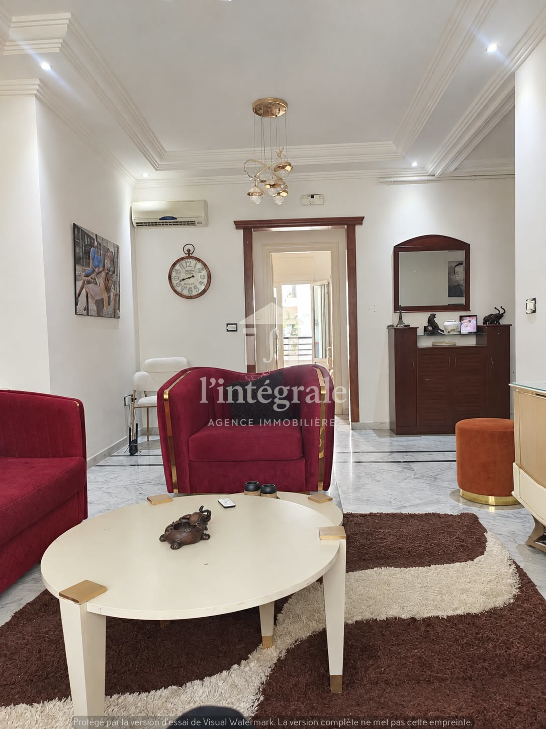 Ariana Ville&nbsp;El Menzah 7&nbsp;Location&nbsp;Appart. 4 pi�ces&nbsp;S3 avec cellier et place de parking