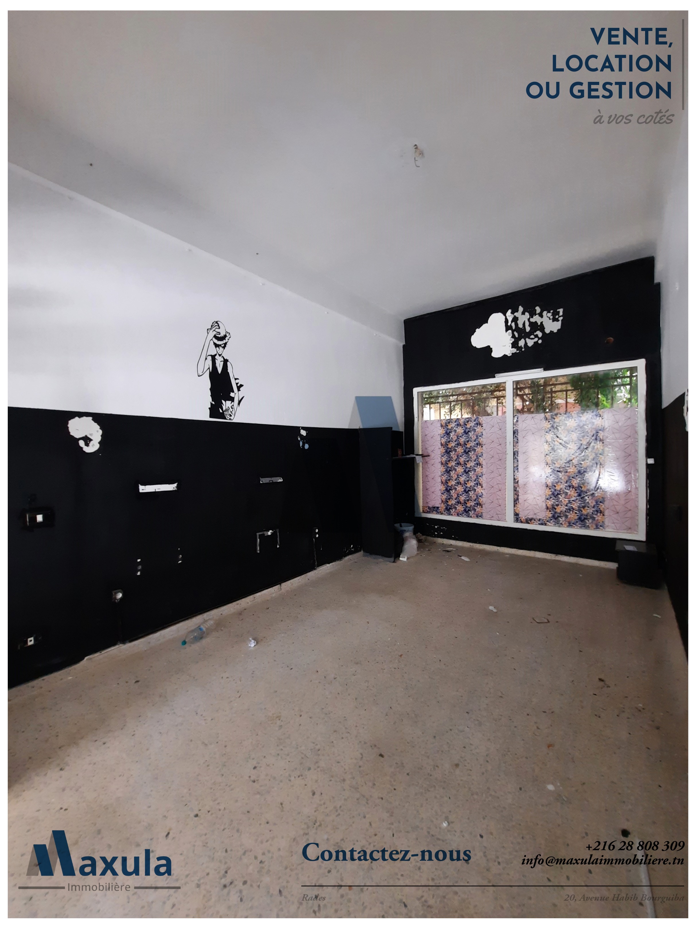 Rades&nbsp;Village Mediterranee&nbsp;Bureaux & Commerces&nbsp;Surfaces&nbsp;Local commercial a rades cite olympique