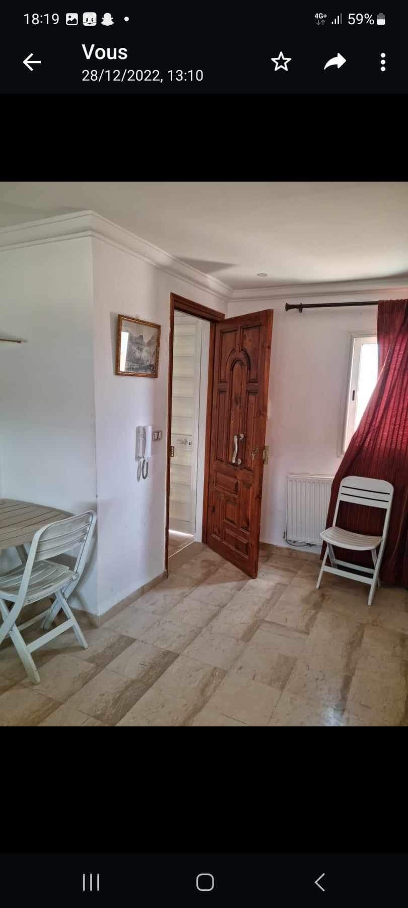 La Goulette&nbsp;Kheireddine&nbsp;Location&nbsp;Appart. 2 pi�ces&nbsp;Appartement meubl�