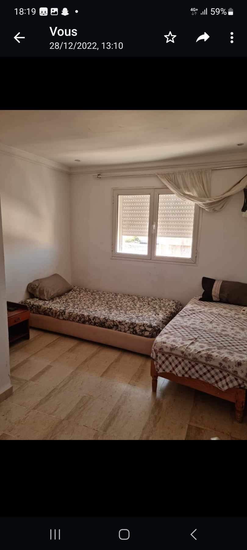 La Goulette&nbsp;Kheireddine&nbsp;Location&nbsp;Appart. 2 pi�ces&nbsp;Appartement meubl�