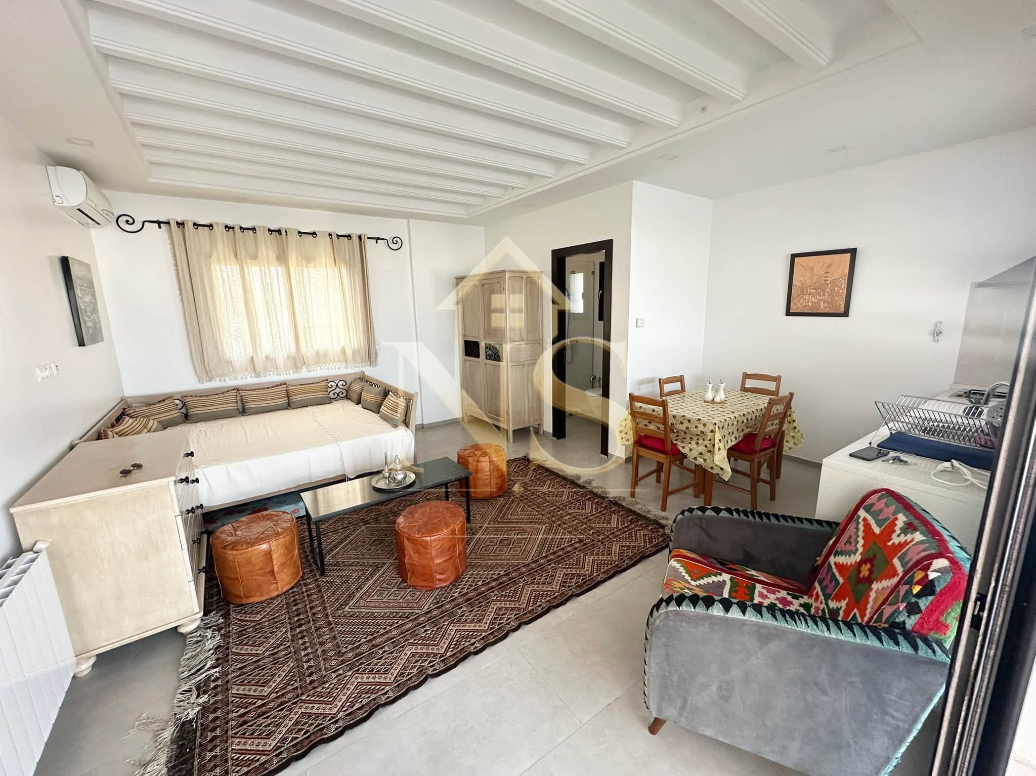 Hammamet&nbsp;Zone Hoteliere&nbsp;Location&nbsp;Appart. 1 pi�ce&nbsp;Studio loft chic
