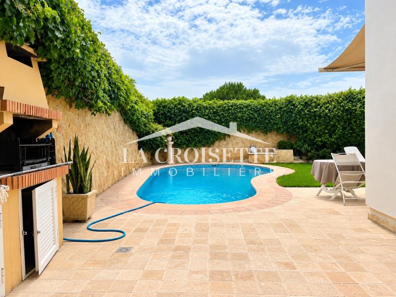 La Marsa&nbsp;Sidi Daoud&nbsp;Location&nbsp;Maisons&nbsp;Villa meubl�e s5 avec piscine � la marsa mvl0421